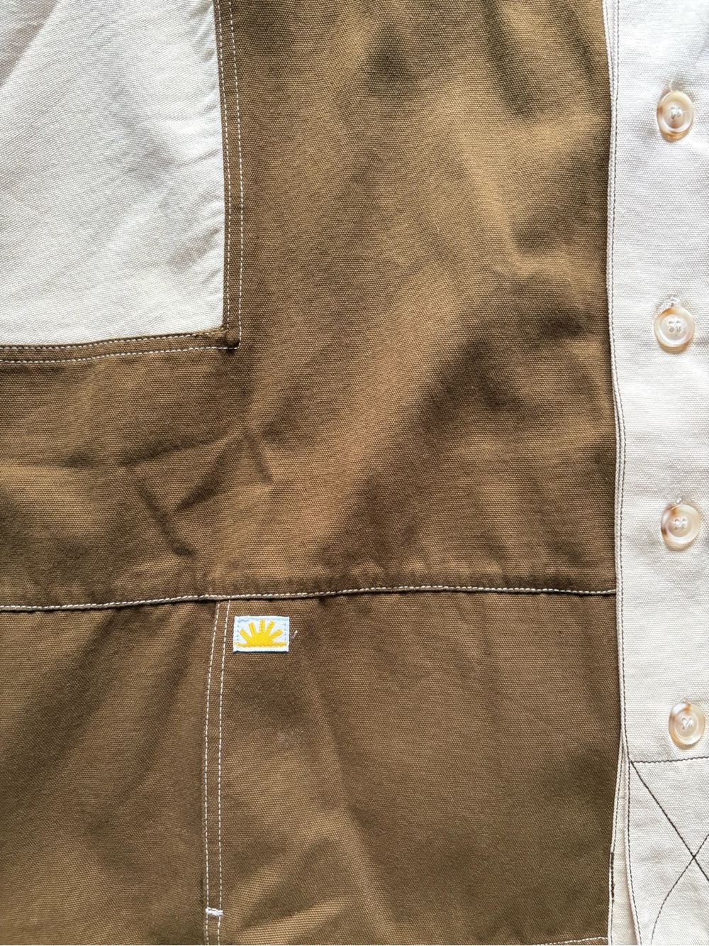 LF Markey Two Tone Button Up Shirt/Jacket - Picture 5 of 6